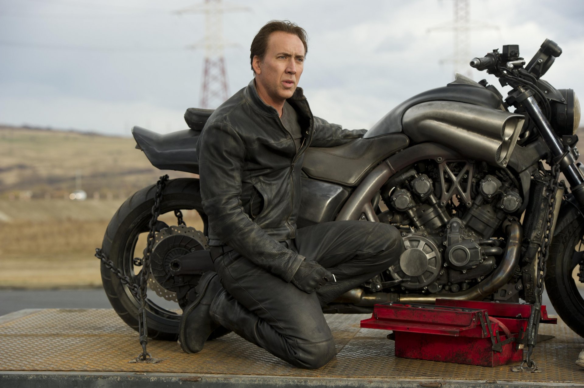 ghost rider 2 motorrad ghost rider-spirit-of-revenge nicholas cage yamaha vmax