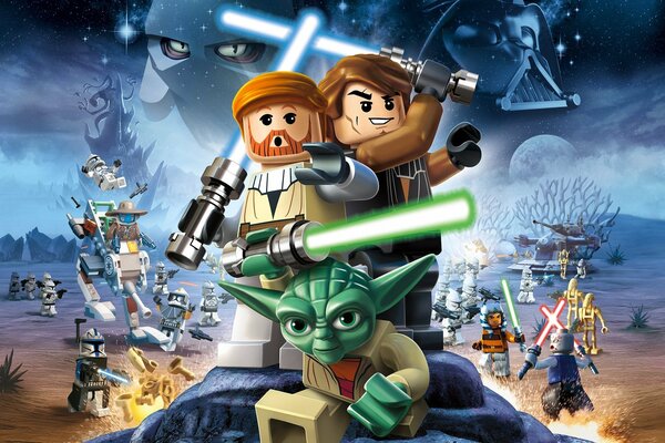 Lego Star Wars in the Movies