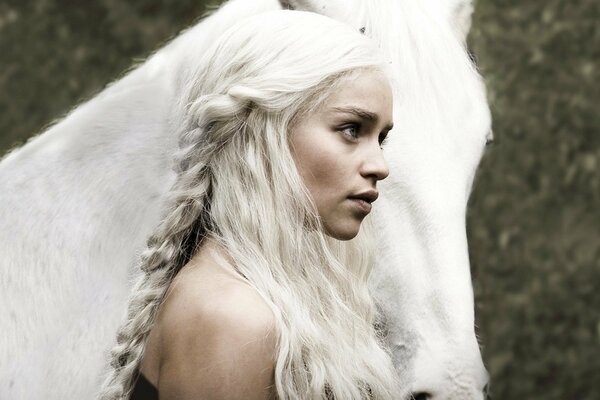 L héroïne du film Game of Thrones Emilia Clarke