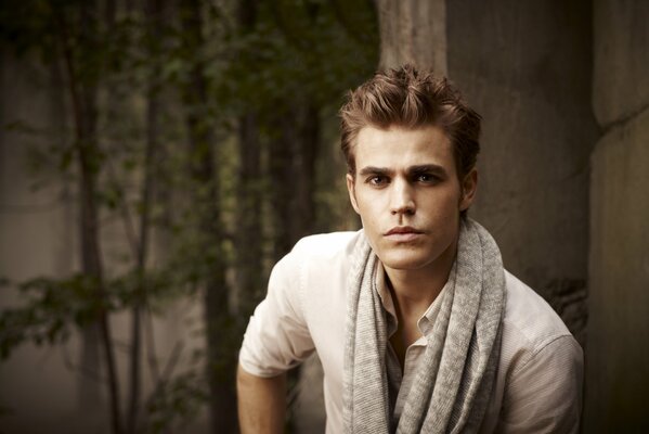 Paul Wesley from the movie The Vampire Diaries