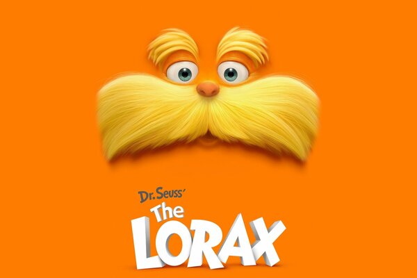 Lorax baffuto dall omonimo cartone animato