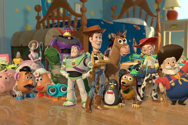 Toy Story all heroes