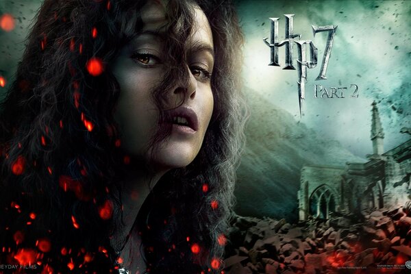 Bellatrix Lestrange aus dem Film Harry Potter und die Heiligtümer des Todes 