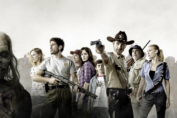 Cool movie the walking dead