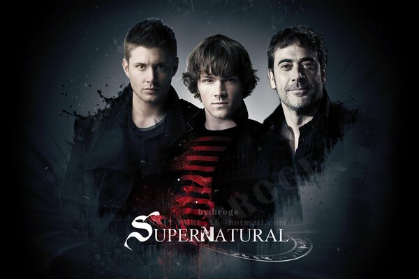 Película sobrenatural con Jared Padalecki jeesen Eccles Sam Winchester John Winchester-Brothers