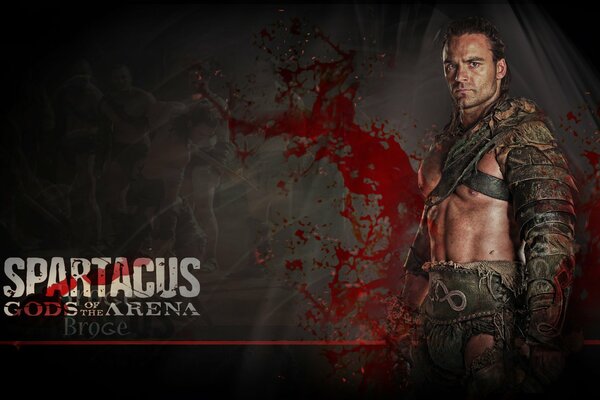 Bild eines Kriegers aus der Serie Spartacus