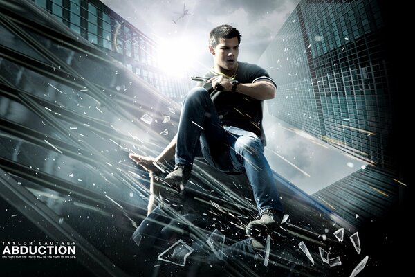 Taylor Lautner cadre du film