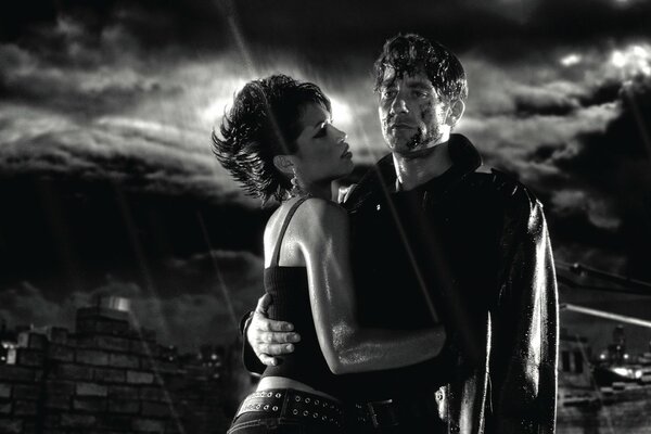 Les héros du film «SIN City» de Robert Rodriguez