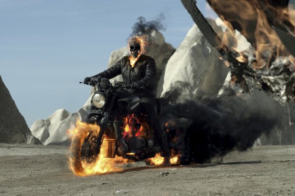 The movie Ghost Rider 2 2012