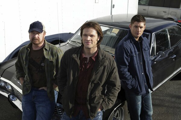 Actores de la serie Supernatural at the Machine