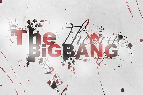 Cartel de la serie the Big Bang Theory