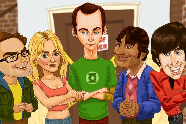 Dessin du film The Big Bang Theory