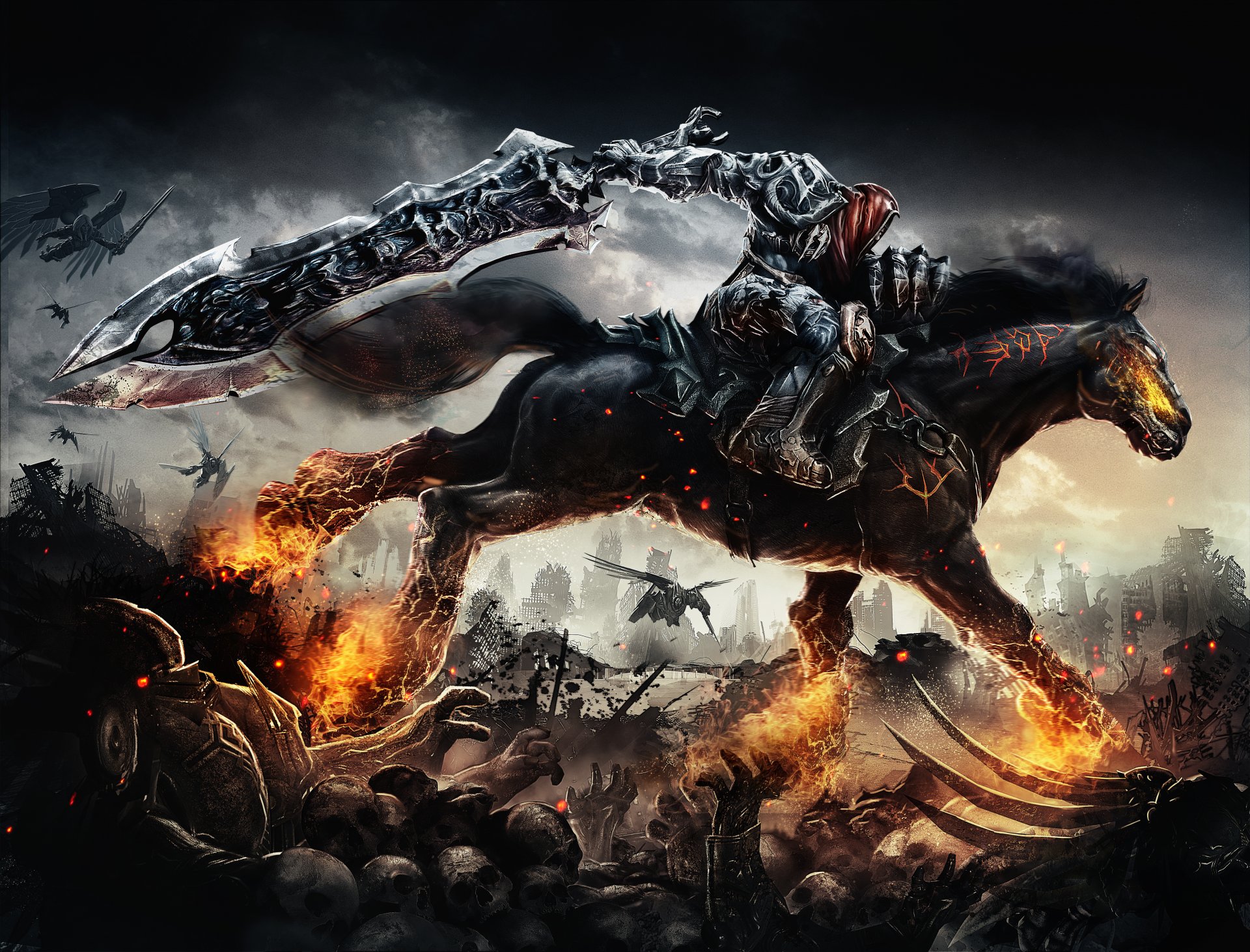 darksiders cavaliere cavallo