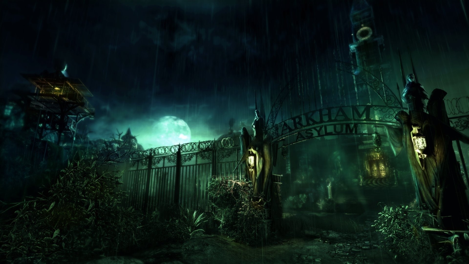 arkham asylum psychopathe jeu