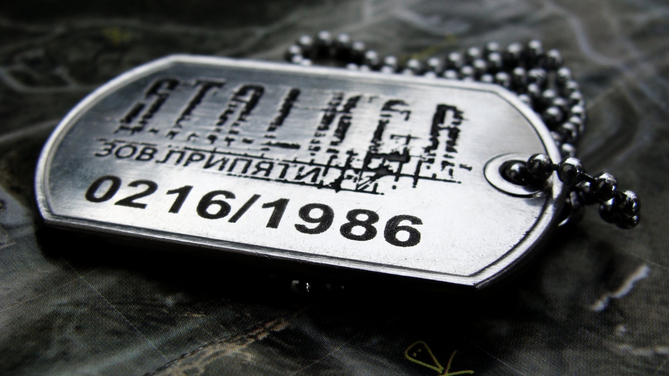 talker call of pripyat badge 0216/1986