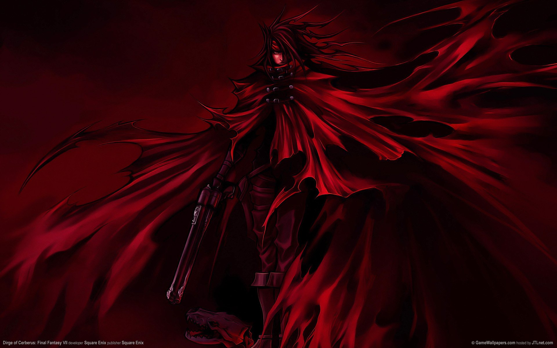 zerberus-gedenkfeier final fantasy 7 vincent valentine letzte fantasie waffen mantel