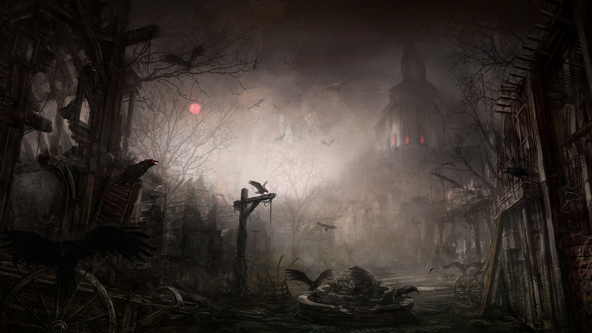 diablo iii night town ruins raven