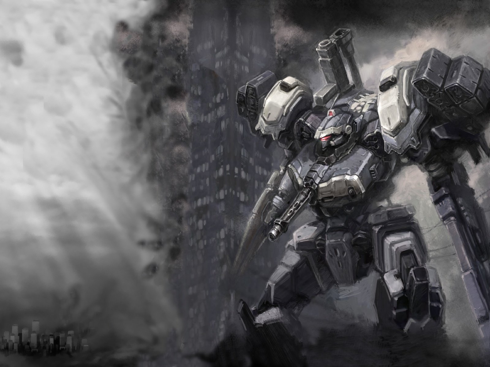 armored core pieles robot