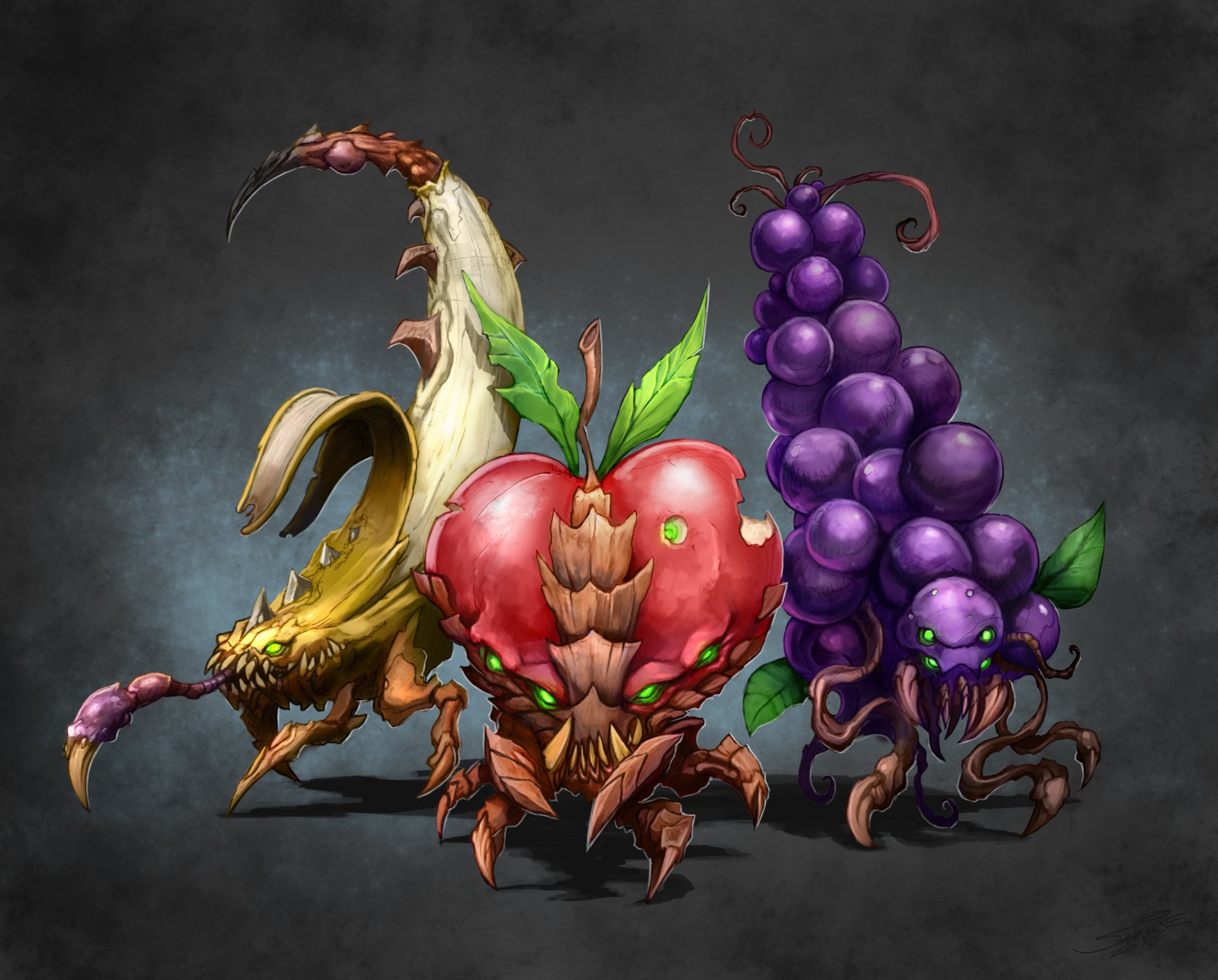 tarcraft2 frutas zerg distribuidor de frutas