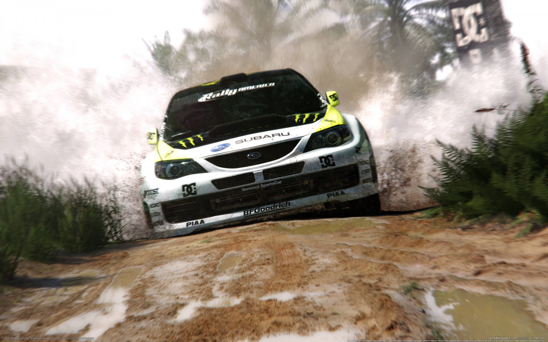 colin mcrae dirt 2 subaru jeux