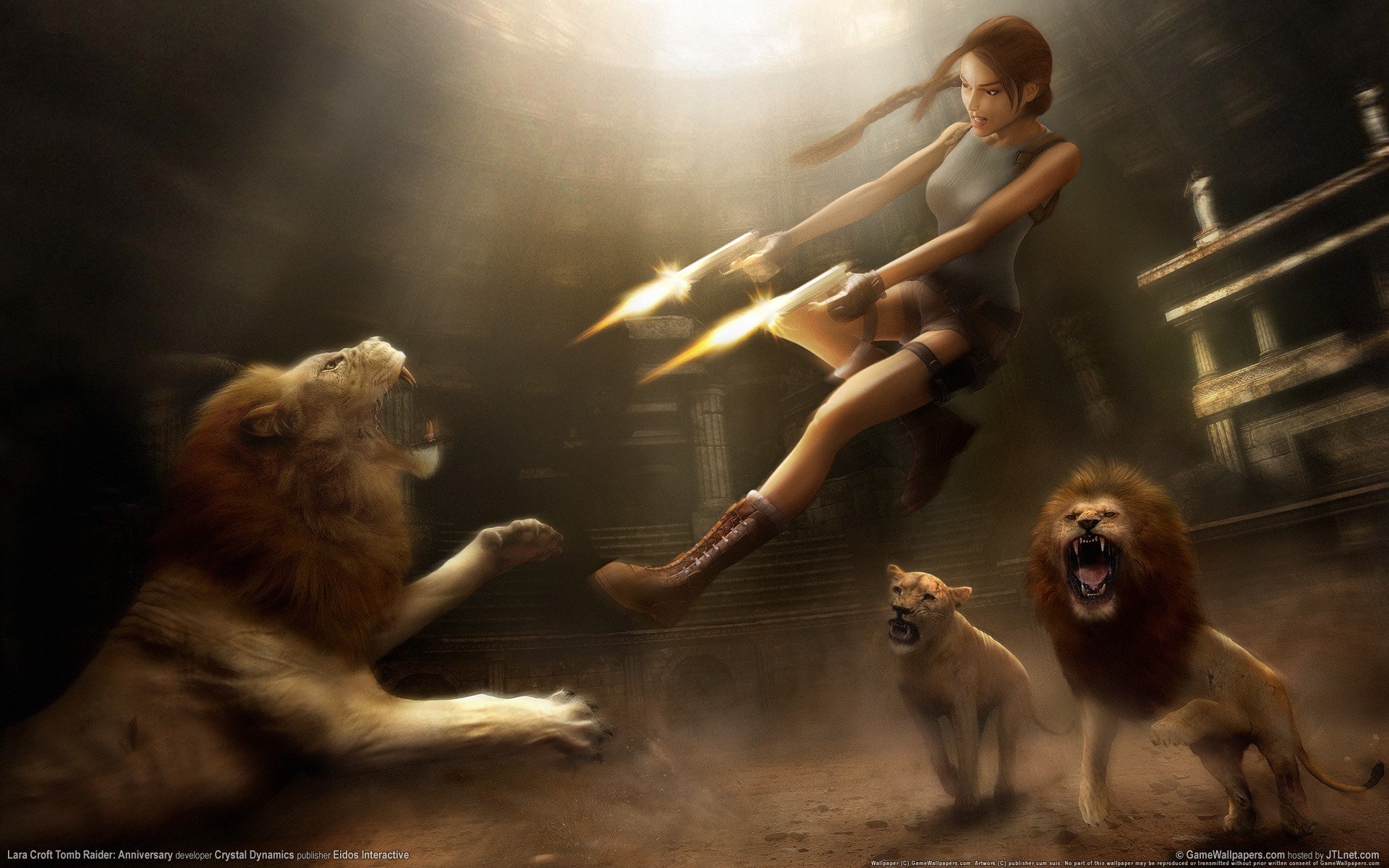 tomb raider: anniversary lara croft tomb raider shooting