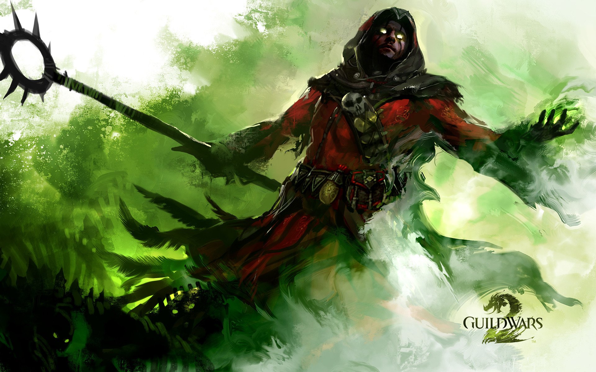 guild wars 2 green sorcerer staff