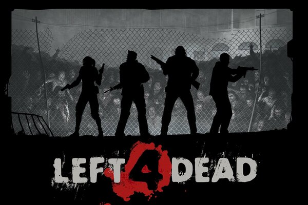 Loading screen of the game left 4 dead