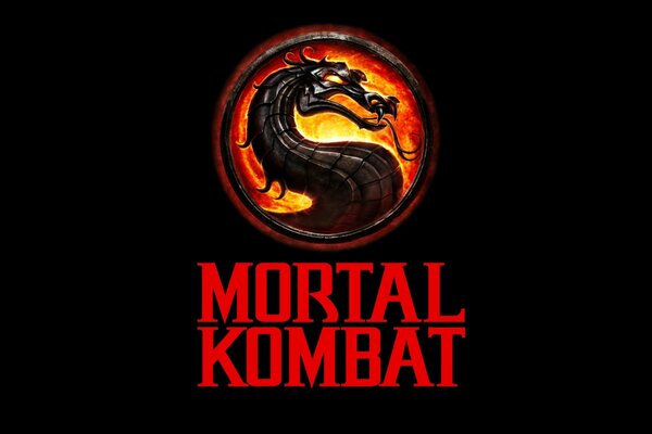 Mortal Kombat Spiel Bildschirmschoner Logo