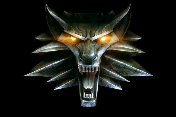 Il logo del gioco The Witcher 2 Volya head