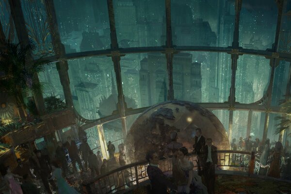 Dans bioshock 2, le bal de gala Bat son plein