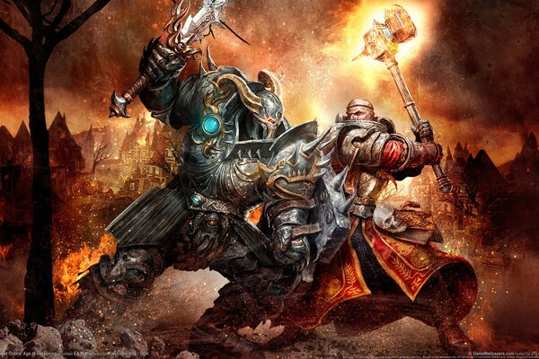 Batalla de los guerreros más fuertes de warhammer