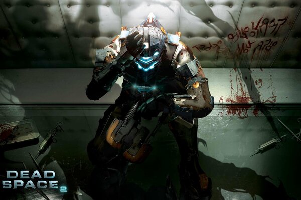 Le personnage du jeu Dead Space 2 Isaac