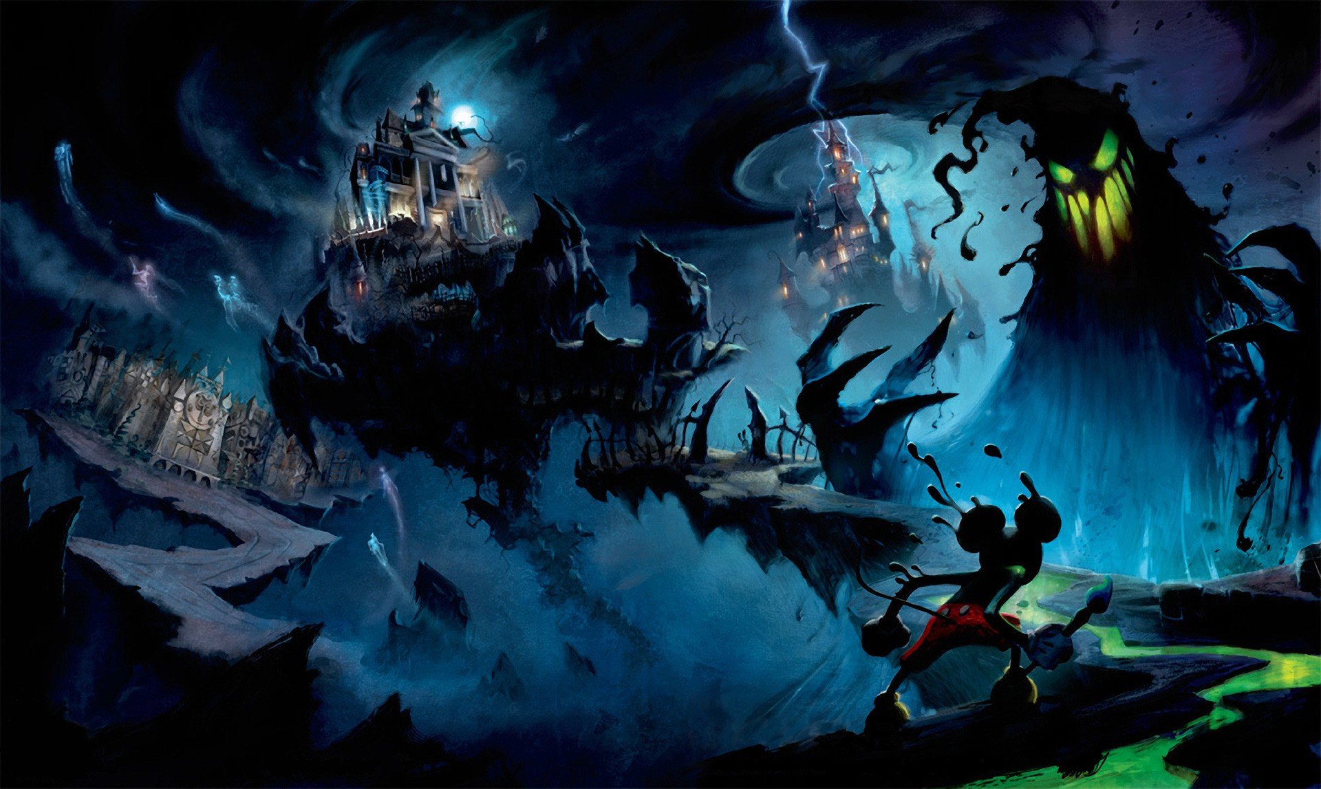 epic mickey disney potwór zło