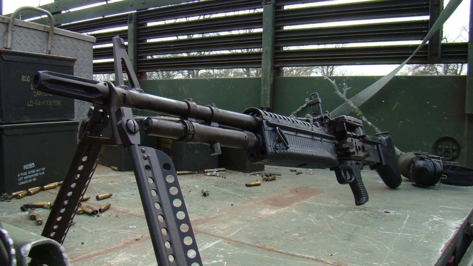 m60 american single machine gun weapon