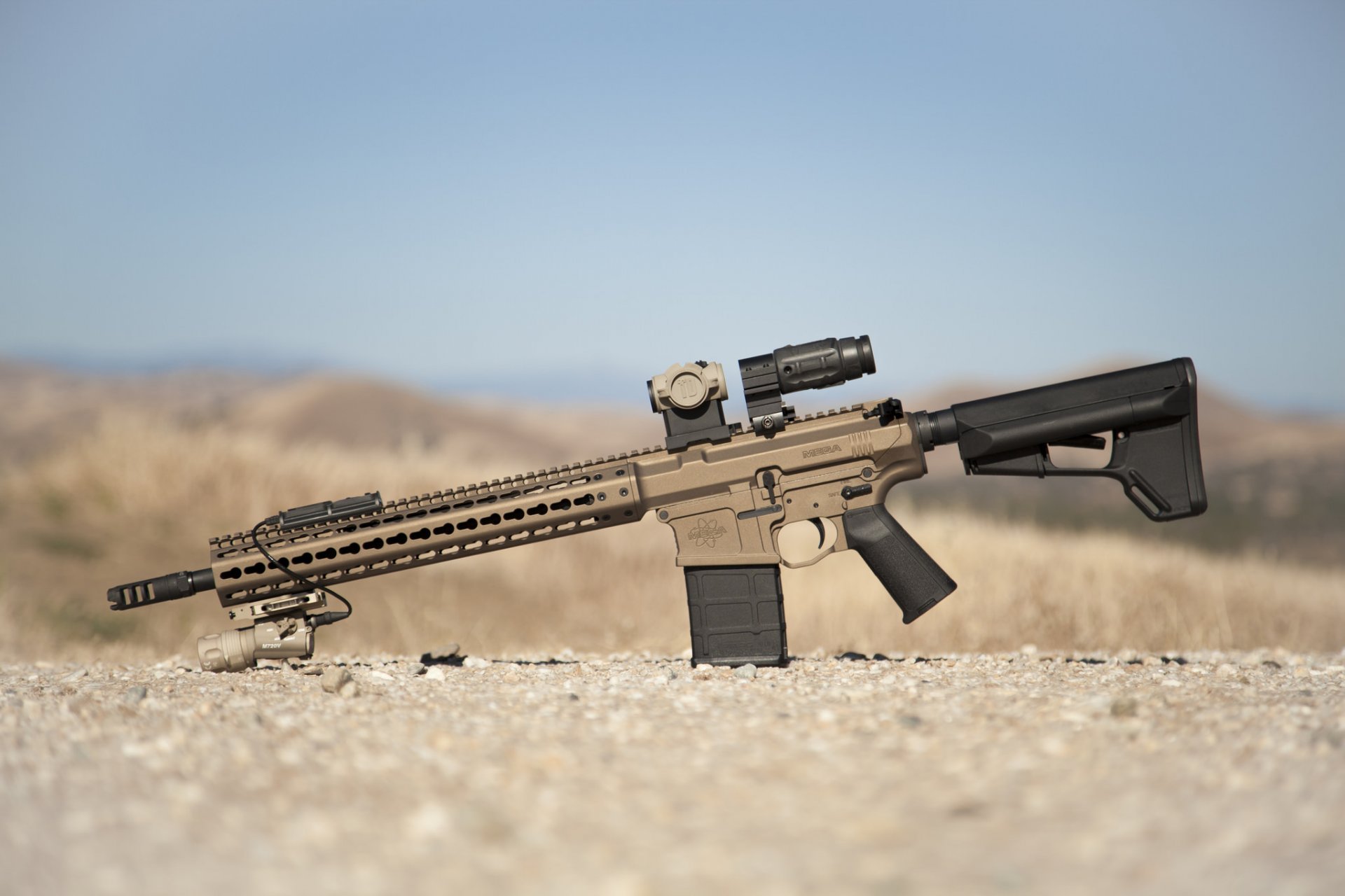 mega spr assault rifle weapon