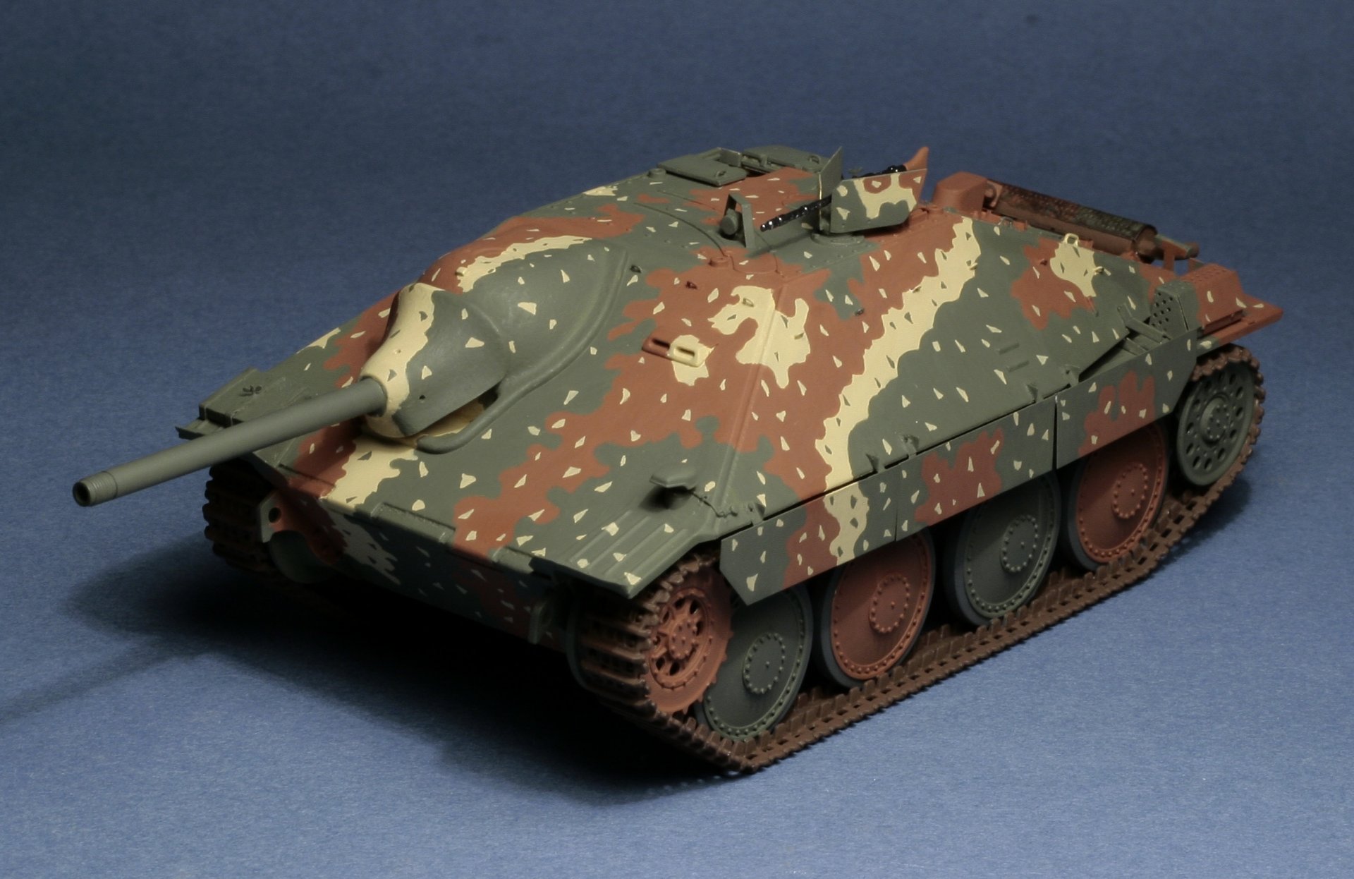 hetzer hetzer jagdpanzer 38 niemiecki samobieżny zestaw artyleryjski model zabawka