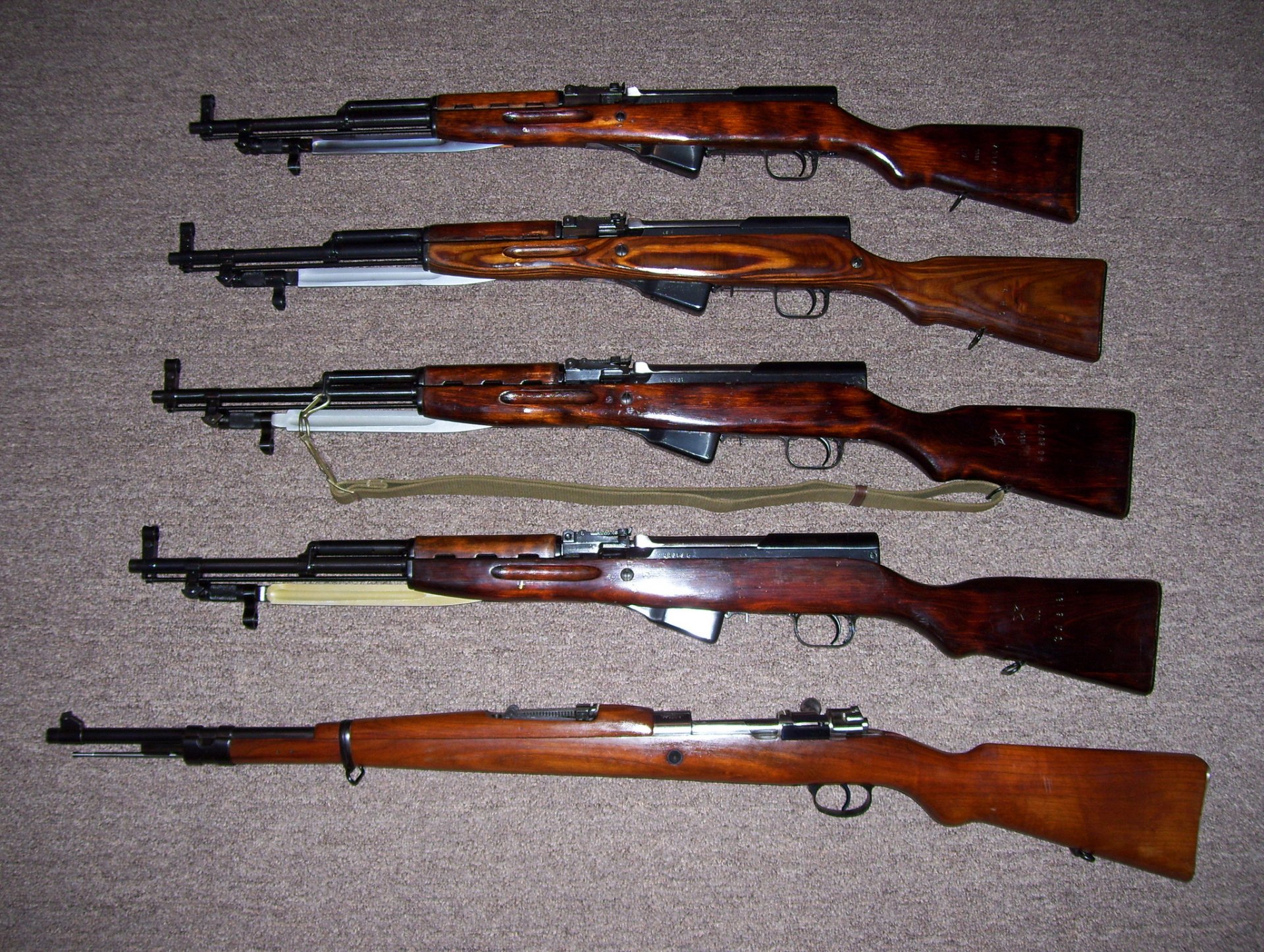 rifles armas modelos fondo