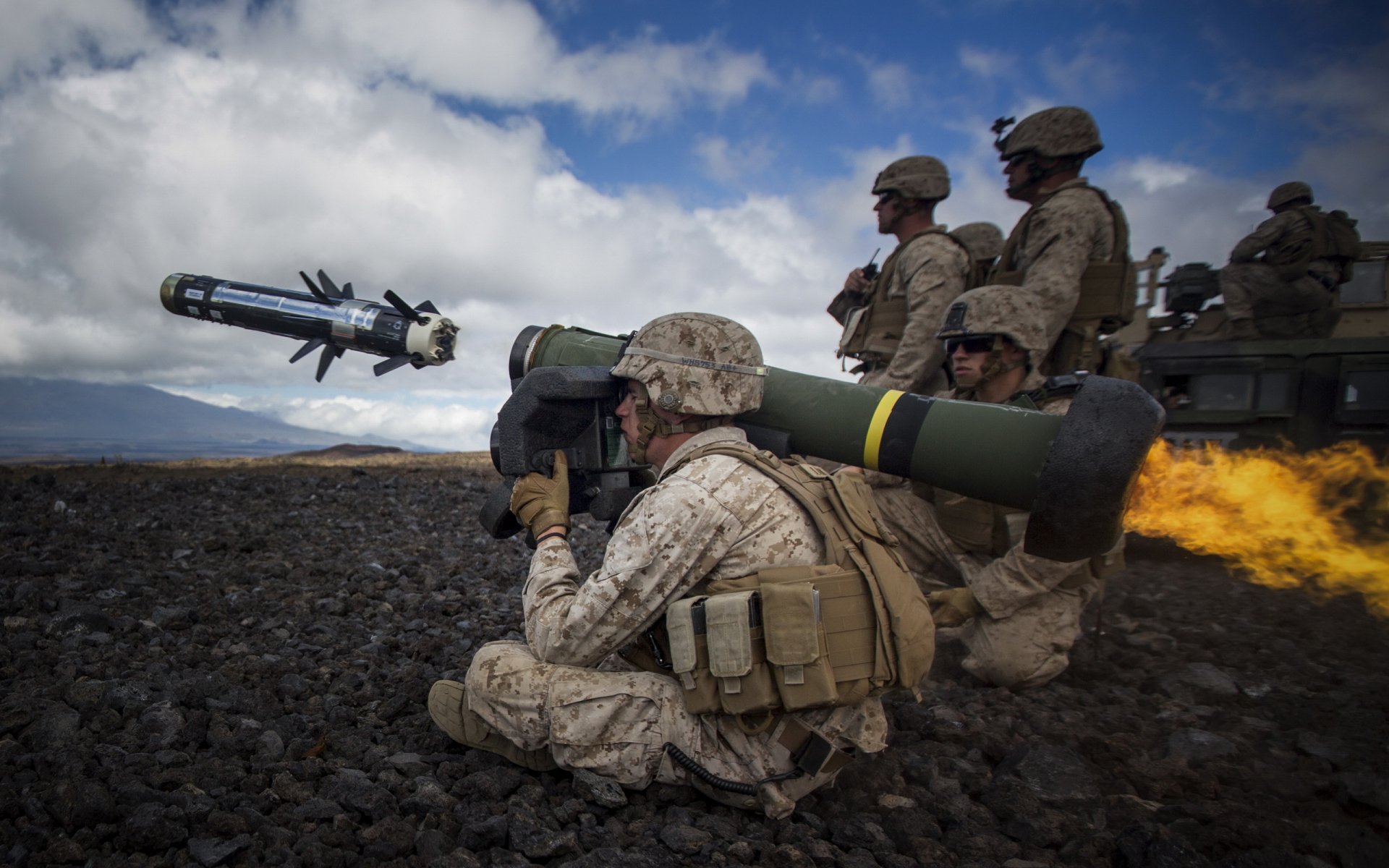 javelin armas tiro soldados ejército