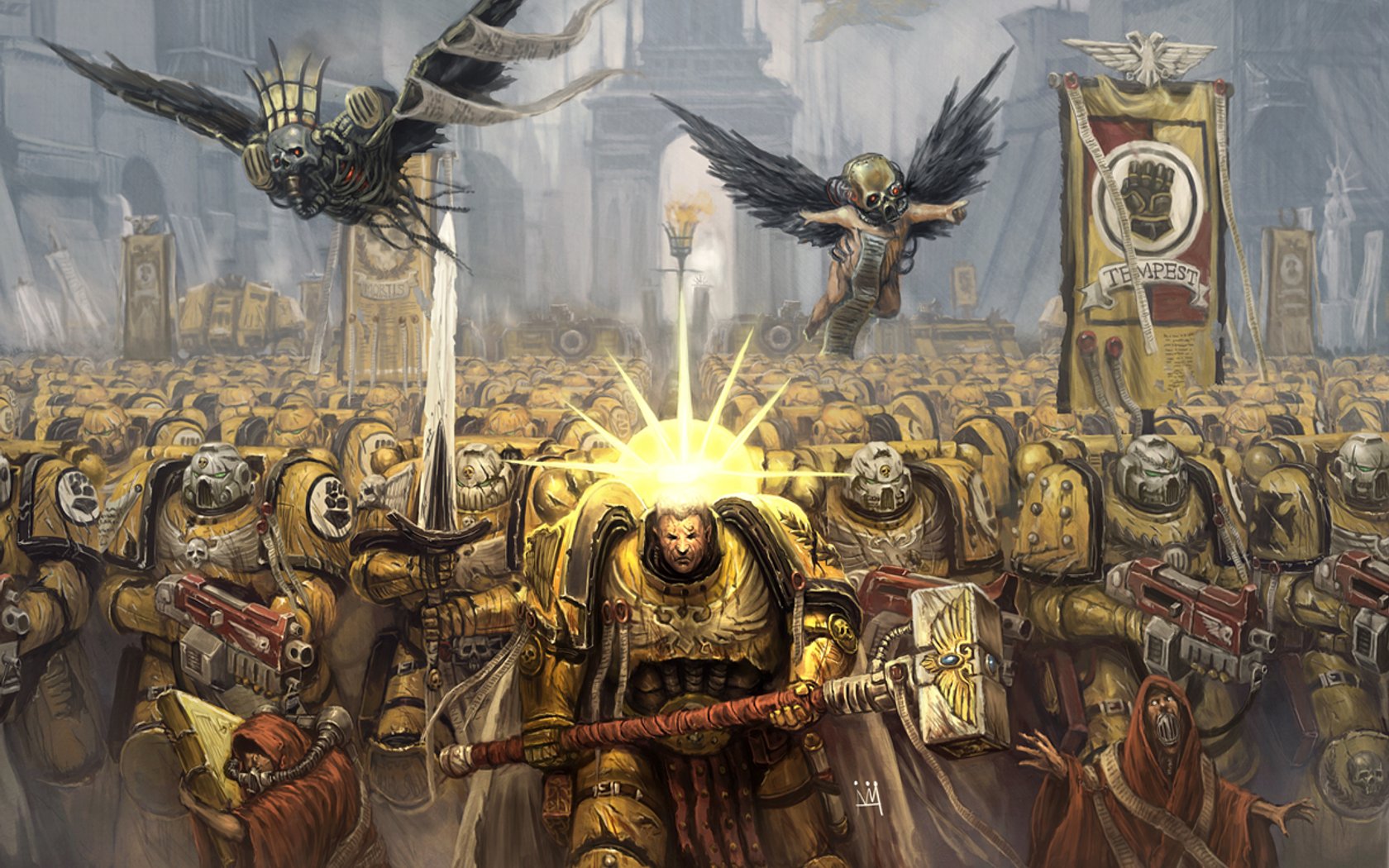 warhammer templari neri giallo imperium