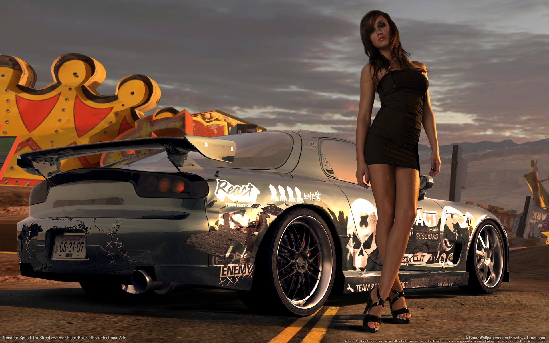 necesidad de velocidad prostreet chica