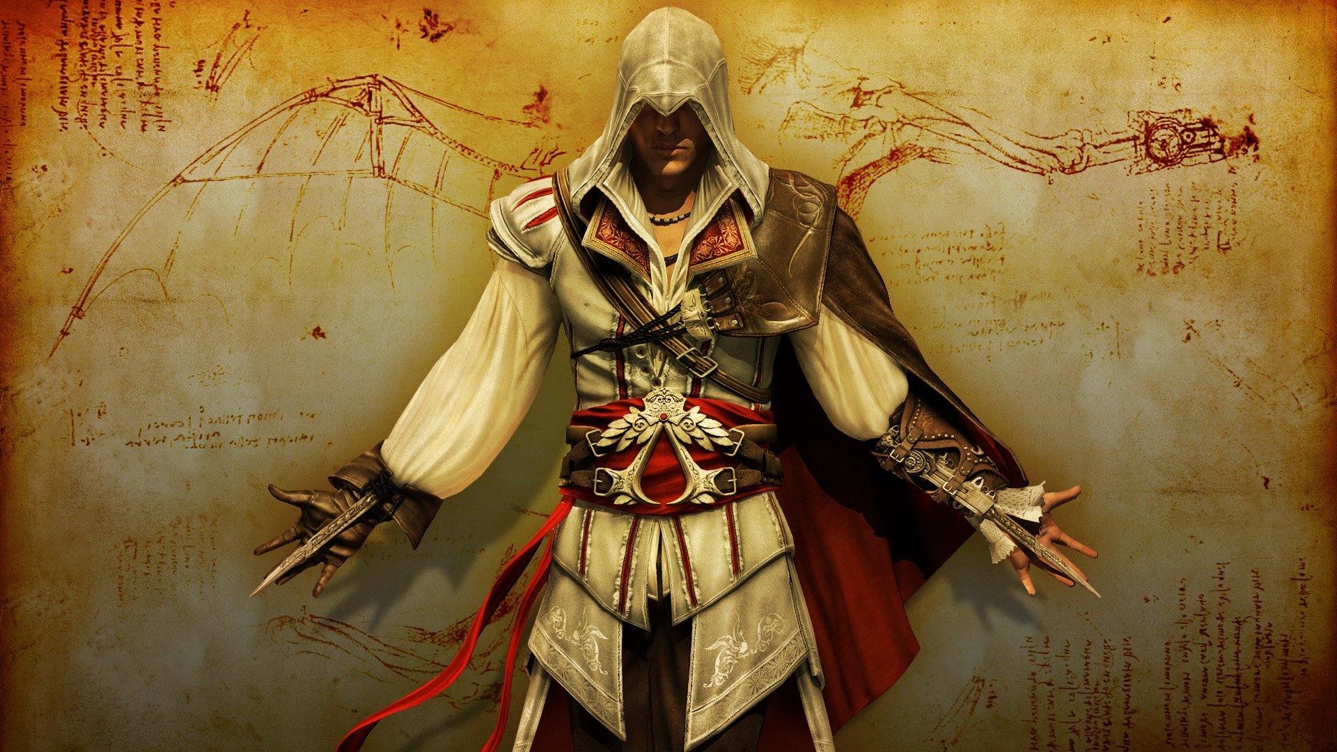 assassin s creed 2 guerrier avec des couteaux