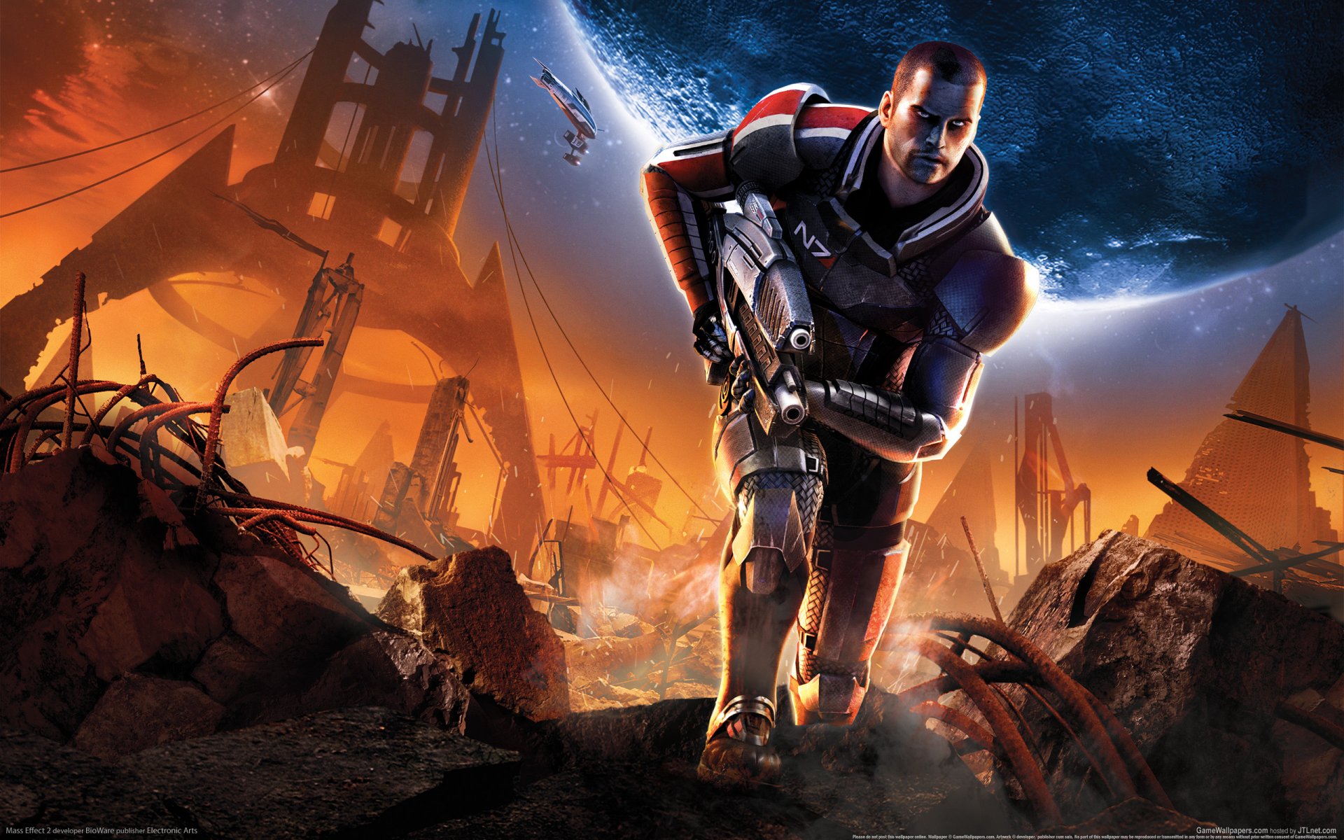 развалины оружие mass effect 2