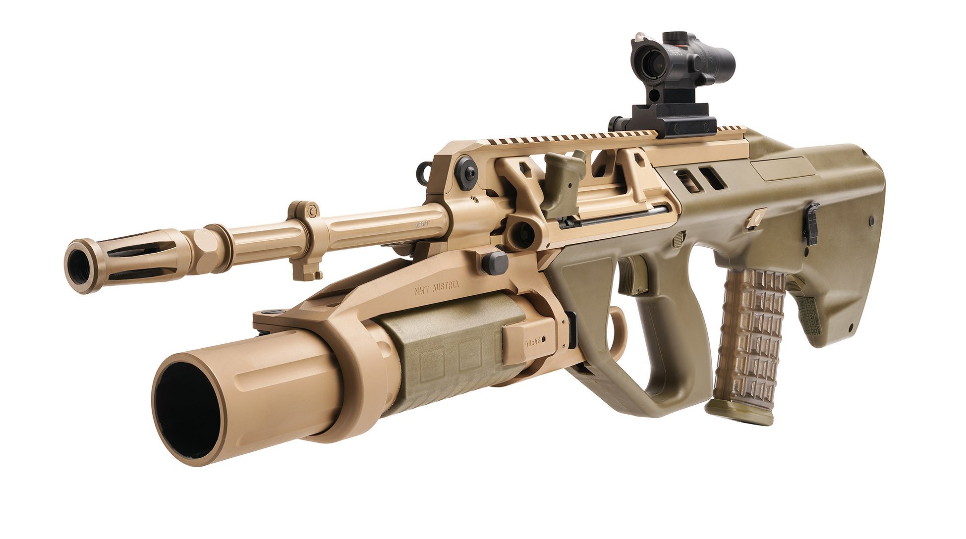 thales ef88 rifle de asalto ametralladora lanzagranadas