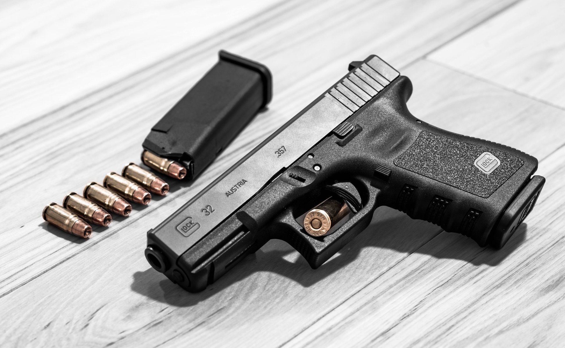 glock 32 austriaco autocaricante pistola arma