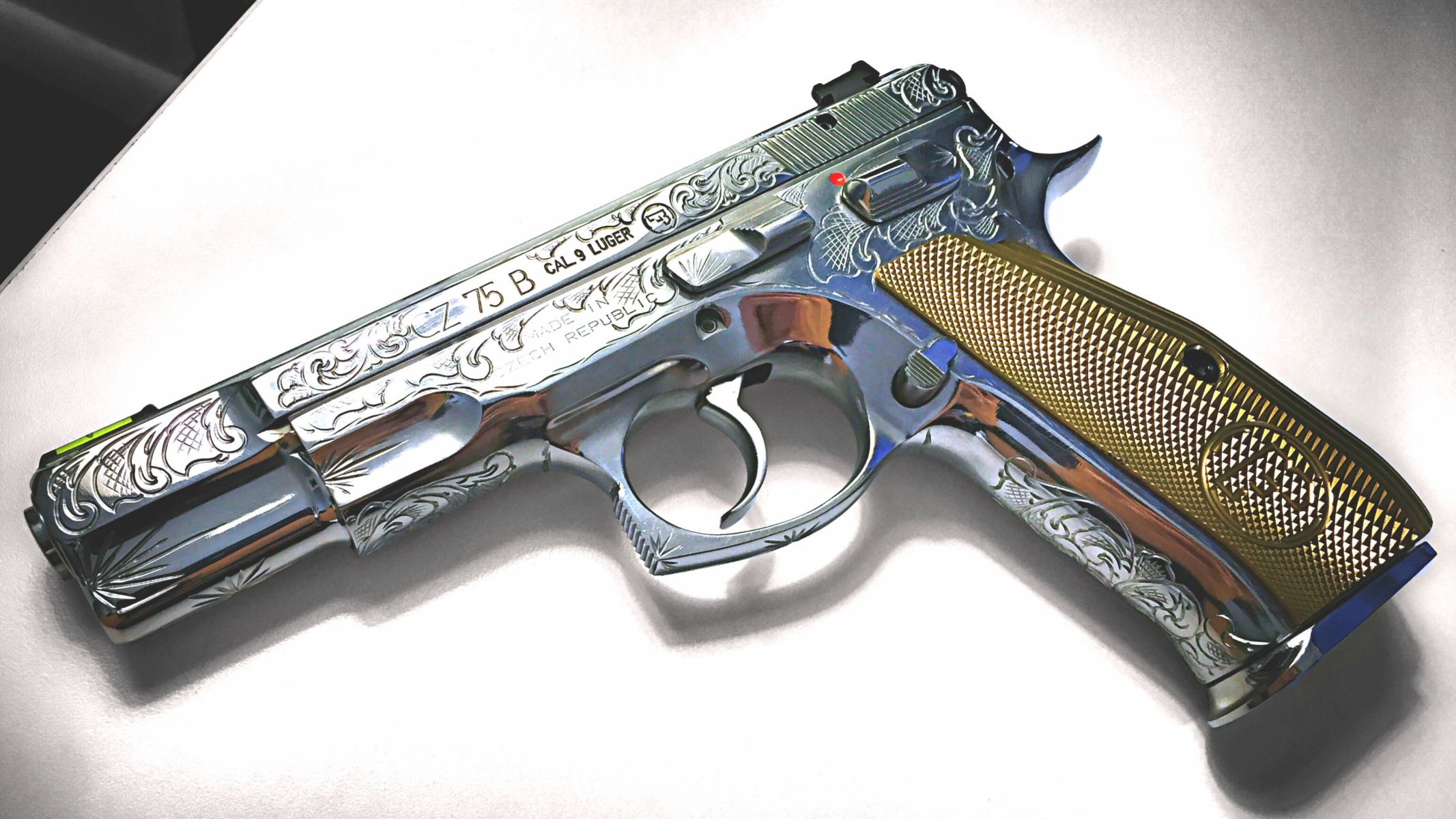 cz-75b autocaricante pistola arma