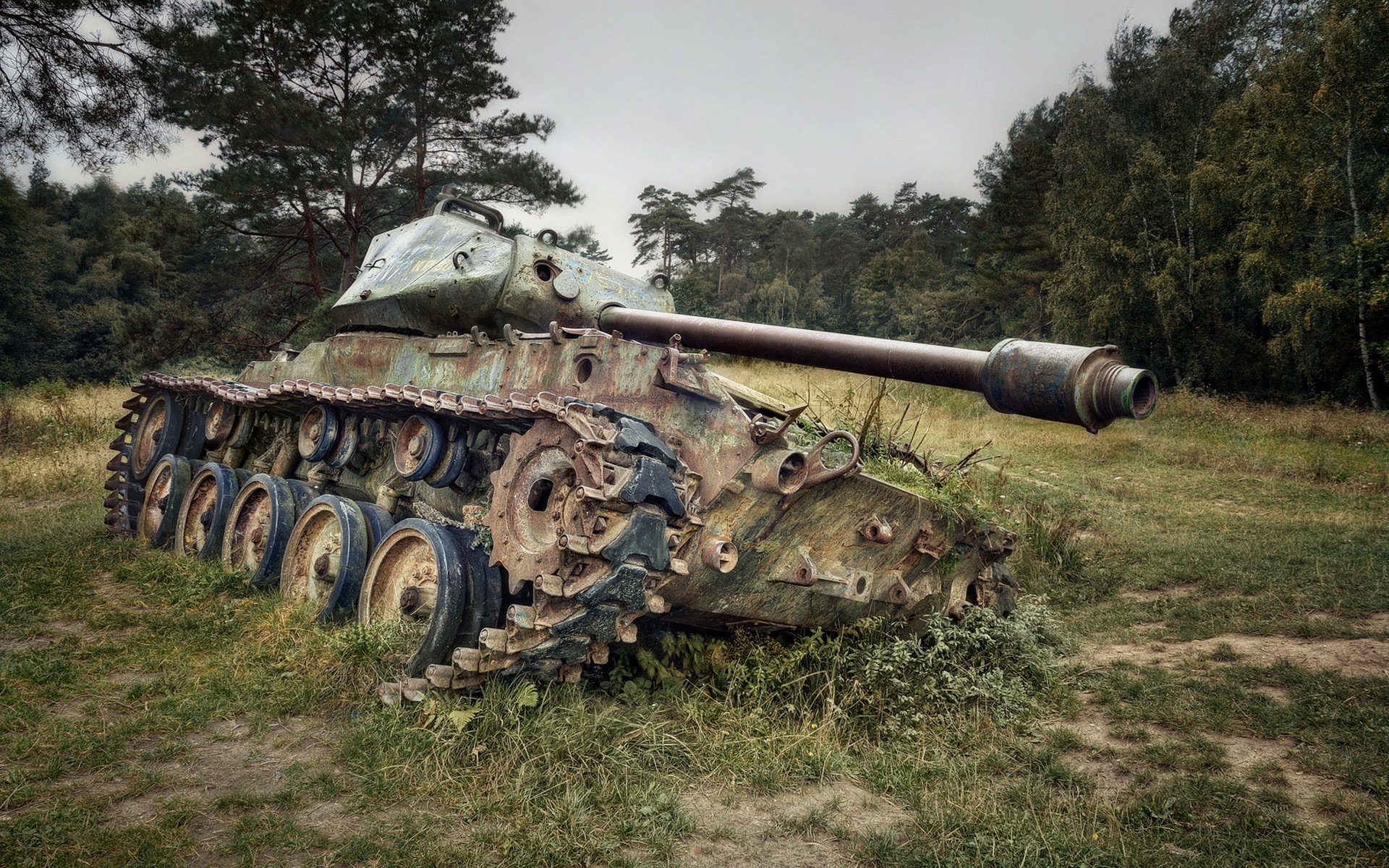 tanque armas chatarra