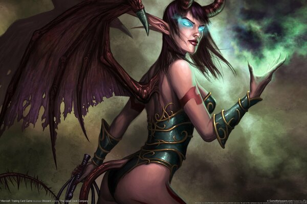 The amazing world of Warcraft Succubus