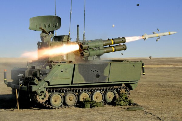 Anti-tank system - self-propelled anti-aircraft missile system