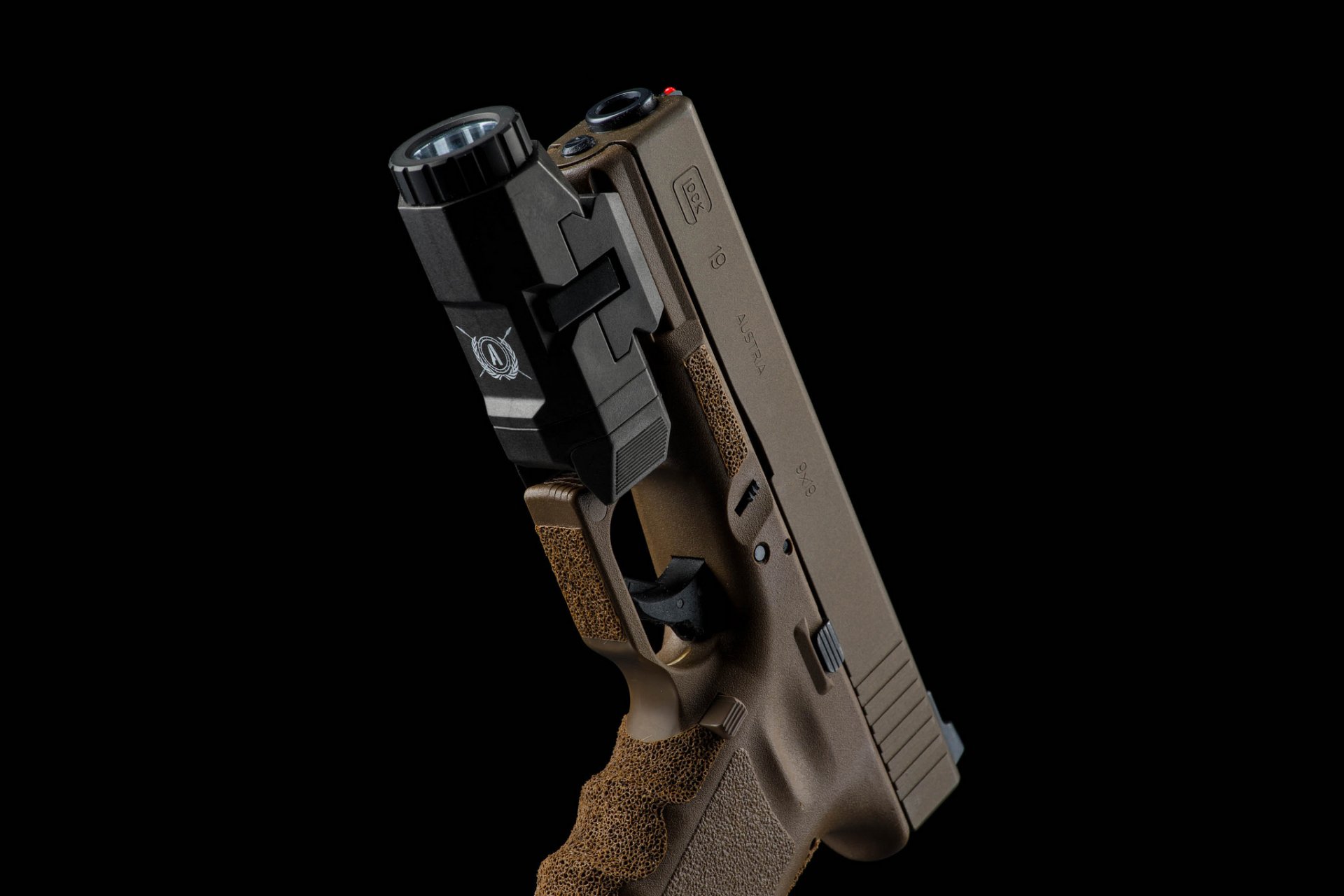 glock 19 self-loading gun weapon