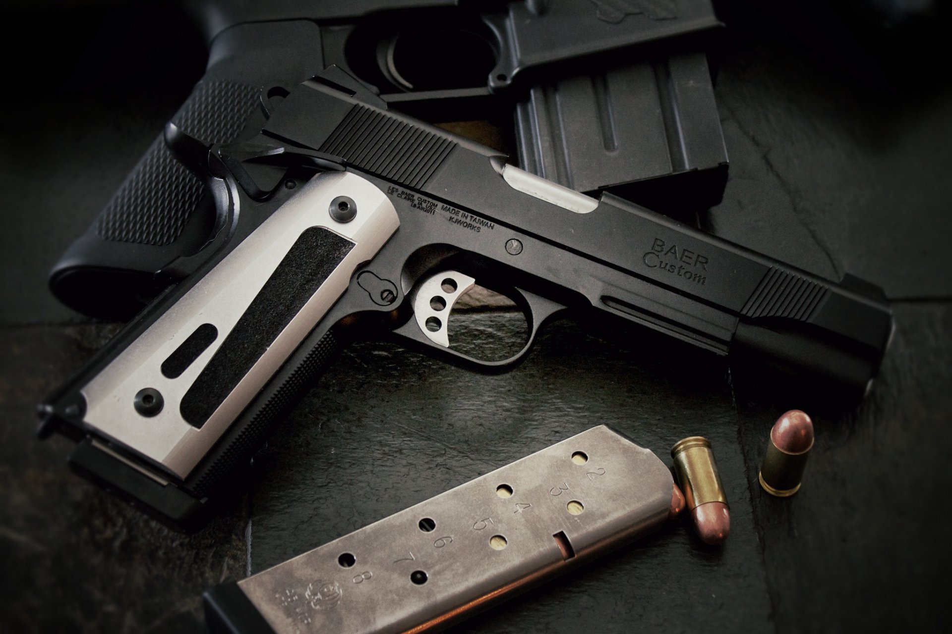 baer custom 1911 gun weapon